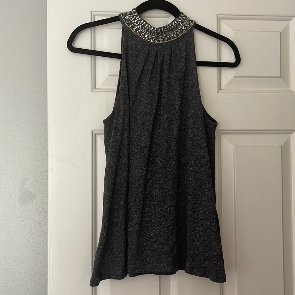 ANTHROPOLOGIE VANESSA VIRGINIA EMBELLISHED TANK TOP